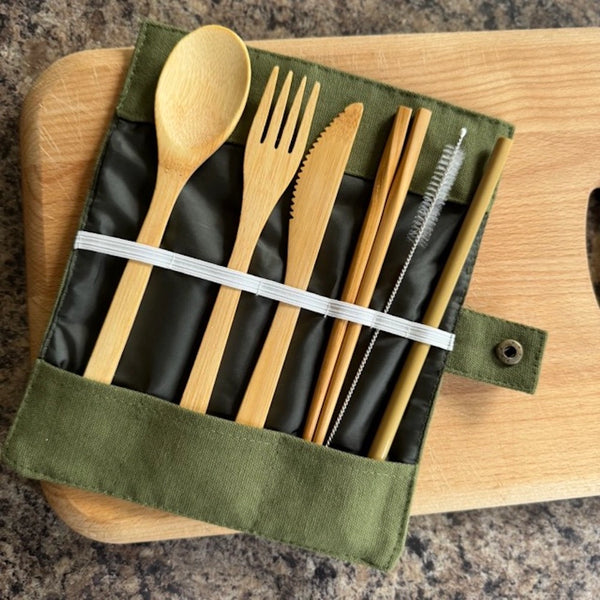 &Keep - Bamboo Cutlery Set