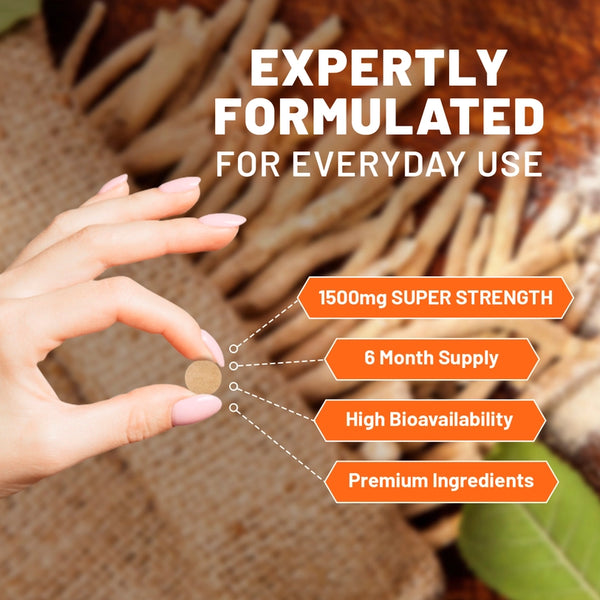 Prowise - Ashwagandha 1500mg 180 Vegan Tablets