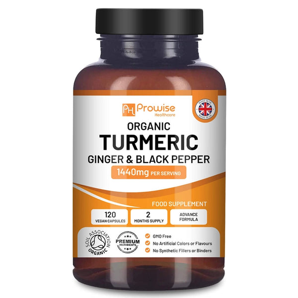 Prowise - Organic Turmeric with Black Pepper & Ginger