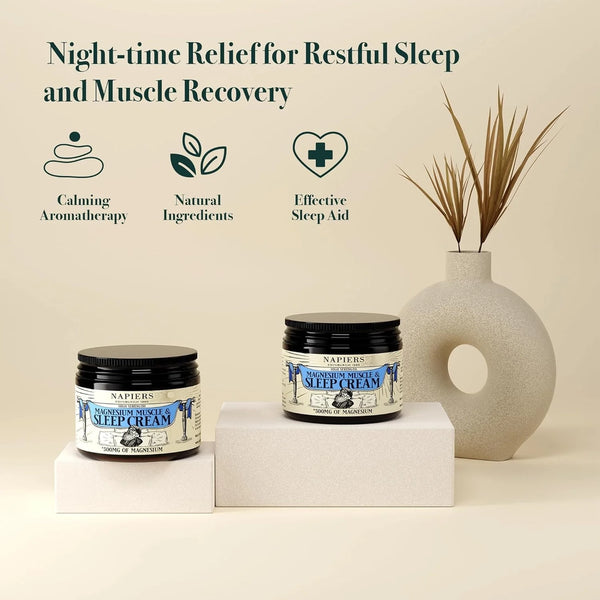 Napiers - Magnesium Muscle & Sleep Cream